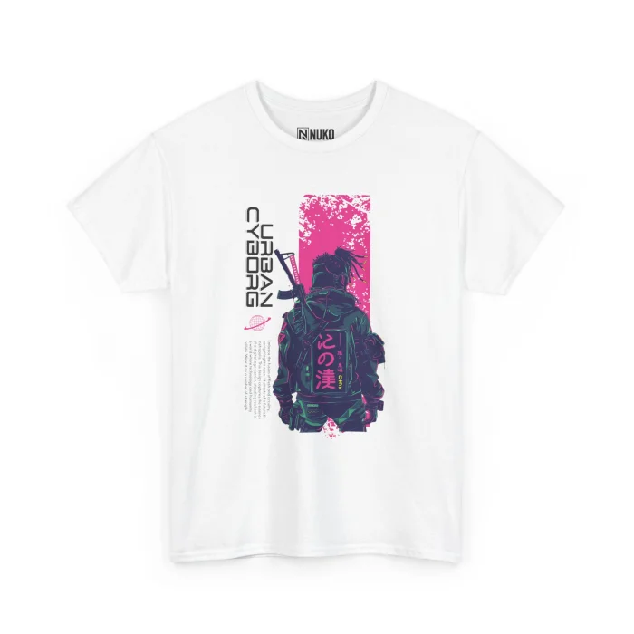 T-shirt z nadrukiem Urban Cyborg